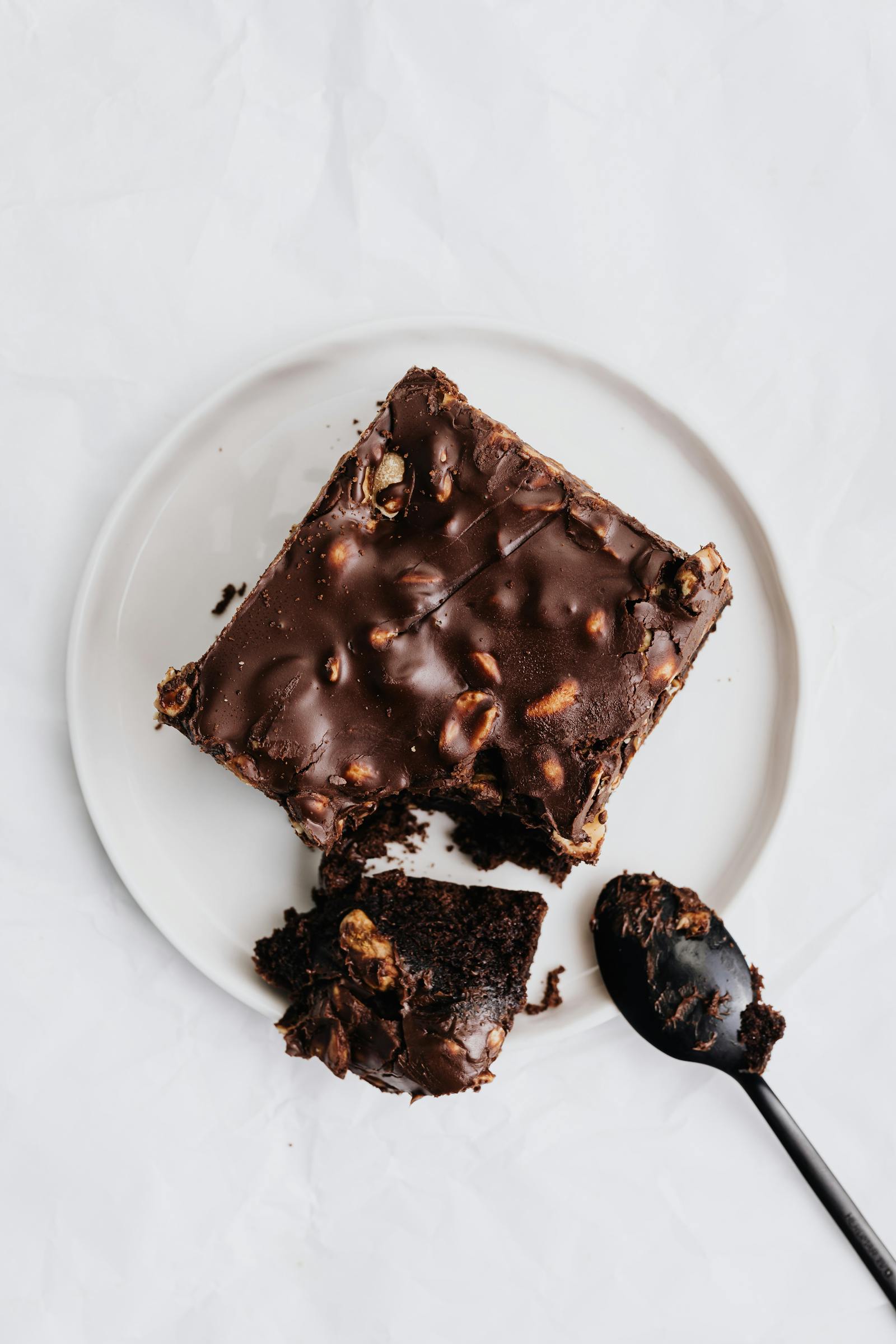 Nutella Brownies — handcrafted by Veloura Bakehouse in Hyderabad